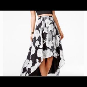 High to low skirt. It’s High waisted